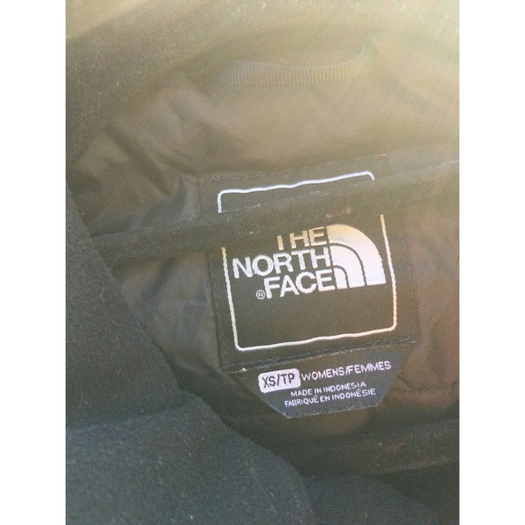 The north face womens zip up coat size XS extra small black primaloft - Picture 8 of 14